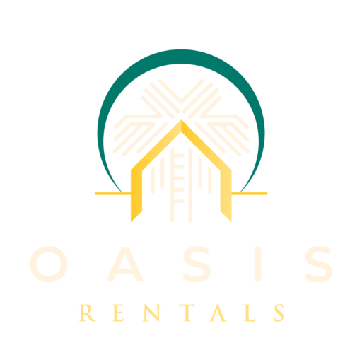 This is OASIS Rentals logo OASIS Rentals logo